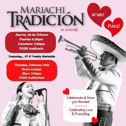 Mariachi Concert Image with hearts 